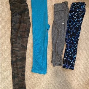 Ladies athletic/workout leggings bundle